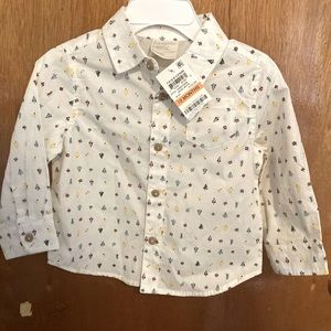 Children’s long sleeve, button down shirt from First Impressions